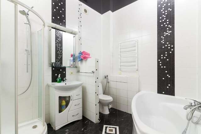 Апартаменты Апартаменты двухкомнатные с кондиционерами для 4-х Львов-56